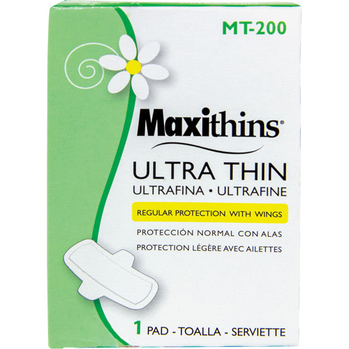 Maxithins&reg; Maxi Pad Ultra Thin with Wings Stor-it Systems