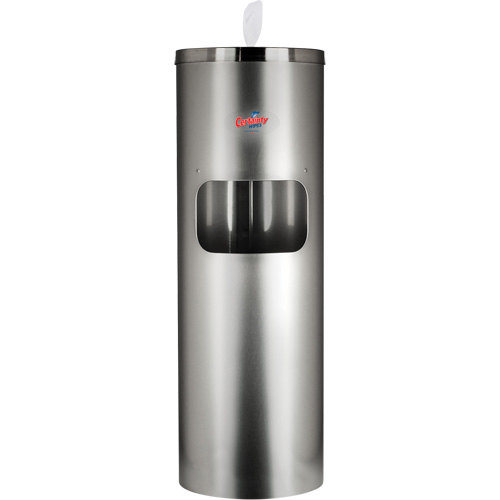 Stainless Steel Wipes Floor Stand Stor-it Systems