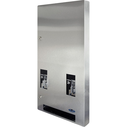 Fournisseur encastr&eacute; double de serviettes & tampons hygi&eacute;niques Stor-it Systems