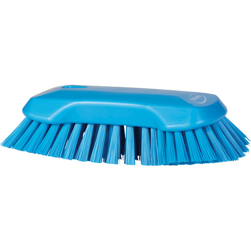 Brosse &agrave; main, Soies Tr&egrave;s ferme, Longueur de 9-1/10", Bleu Stor-it Systems