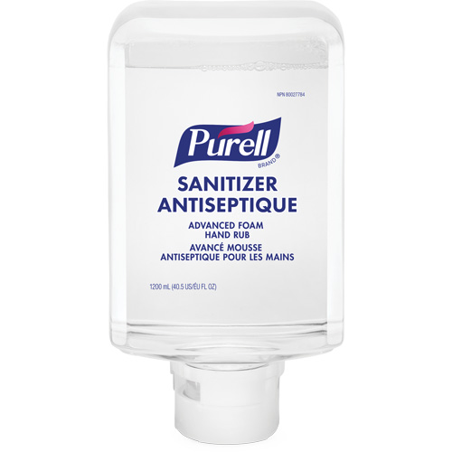 ES10 Advanced Hand Sanitizer Foam, 1200 ml, Cartridge Refill, 70% Alcohol Stor-it Systems