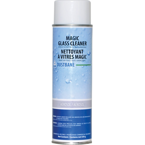 Magic Glass Cleaner, 539 g, Aerosol Can Stor-it Systems
