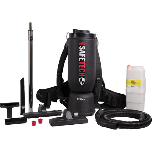 Aspirateur dorsal HEPA SafeTech Omega Stor-it Systems