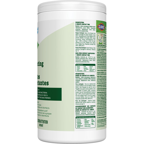 EcoClean Disinfecting Wipes, 75 Count Stor-it Systems