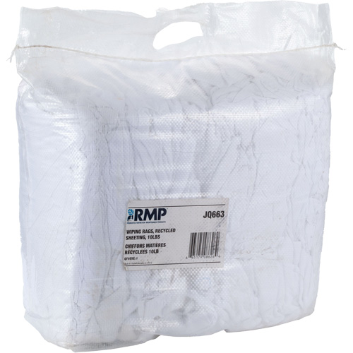Chiffons, Blanc, 10 lb Stor-it Systems
