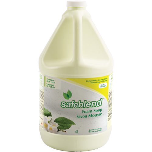 Savon au th&eacute; vert et jasmin, Mousse, 4 L, Parfum&eacute; Stor-it Systems