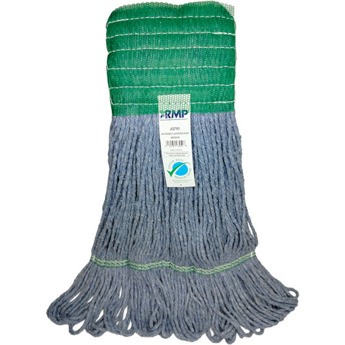 T&ecirc;te de vadrouille &agrave; bande large, Antimicrobien/Finition de plancher/Sp&eacute;cialis&eacute;, Coton/Rayonne/Synth&eacute;tique, Style Boucle Stor-it Systems