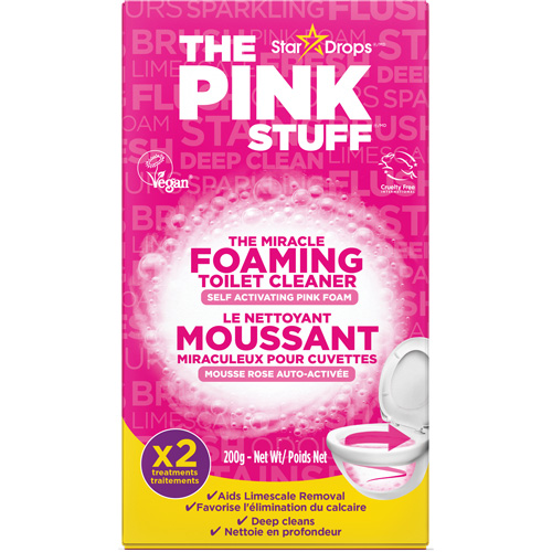 Nettoyant moussant autoactivant pour toilettes, 200 g Stor-it Systems