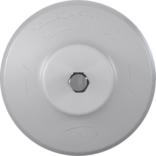 Brosse ronde HyDrive pour perceuse, Soies Tr&egrave;s ferme, Longueur de 3-1/10", Blanc Stor-it Systems