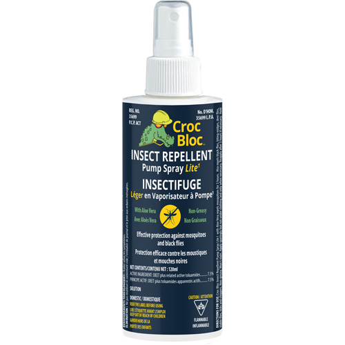 Insectifuge, DEET &agrave; 10 %, Vaporisateur, 40 oz Stor-it Systems