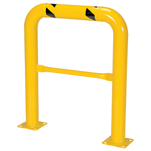 High Profile Machinery Guards, 3' W x 3.5' H, Yellow Stor-it Systems