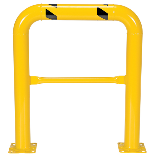 High Profile Machinery Guards, 3' W x 3.5' H, Yellow Stor-it Systems