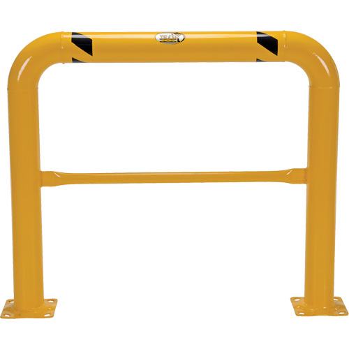 High Profile Machinery Guards, 4' W x 3.5' H, Yellow Stor-it Systems