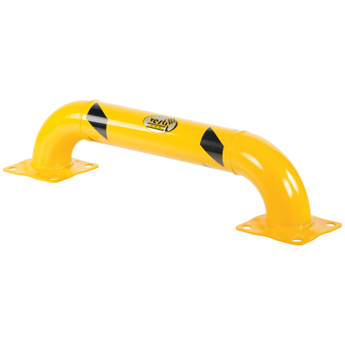 Low Profile Rack Guards, 3' W x 0.75' H, Yellow Stor-it Systems