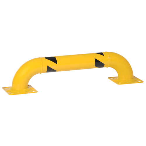 Low Profile Rack Guards, 3' W x 0.75' H, Yellow Stor-it Systems