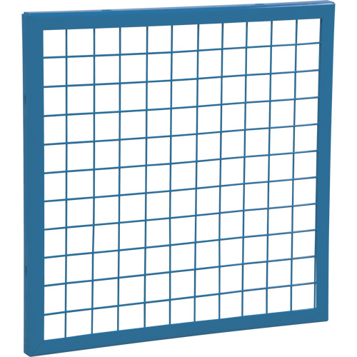 Wire Mesh Partition Components - Adjustable Filler Panels Stor-it Systems