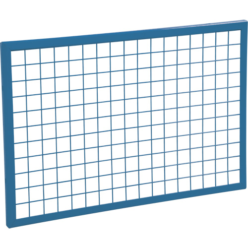 Wire Mesh Partition Components - Panels, 2' H x 3' W Stor-it Systems