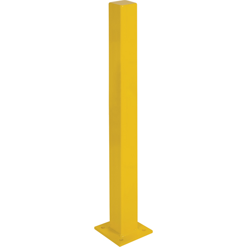 Butoirs robustes, Acier, 48" h x 4" la, Jaune Stor-it Systems