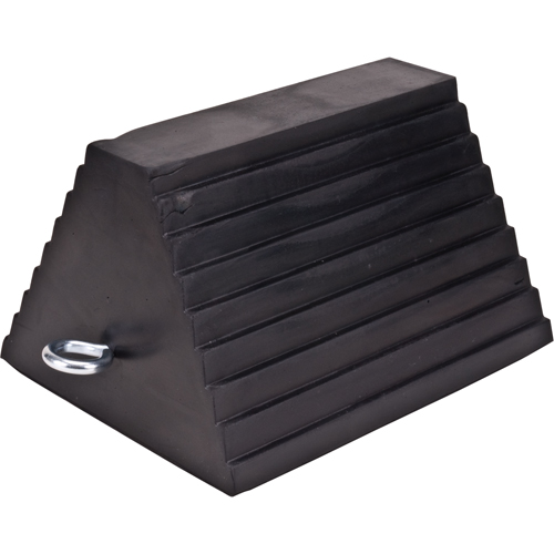 Wheel Chock, 9" x 8" x 6", Black Stor-it Systems