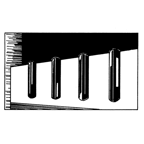 D&eacute;fenses de quai en caoutchouc refoul&eacute;, Caoutchouc, 4-1/2" la x 12" lo x 3-3/4" p Stor-it Systems