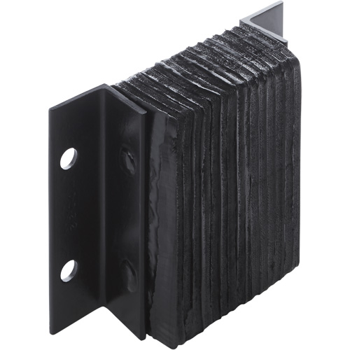 Laminated Dock Bumpers, Horizontal, Rubber, 12" W x 4" D x 10" H Stor-it Systems