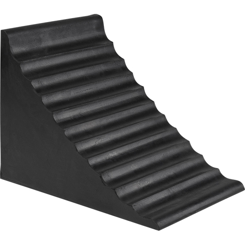 Wheel Chock, 9-7/8" x 7-1/8" x 7-1/2", Black Stor-it Systems