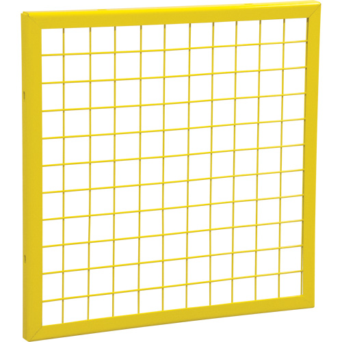 Wire Mesh Partition Components - Panels, 2' H x 2' W Stor-it Systems