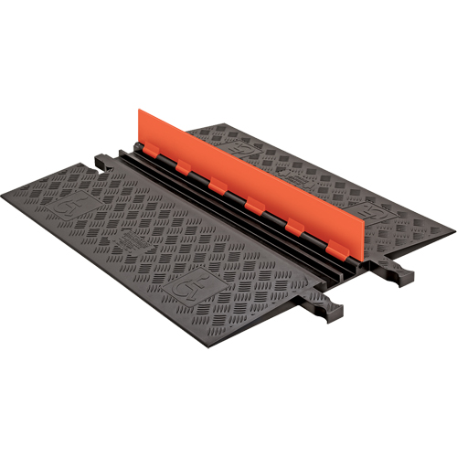 Protecteur de c&acirc;ble ADA/DDA &agrave; profil bas Guard Dog, 2 canaux, 36" lo x 28,38" la x 1,25" h Stor-it Systems