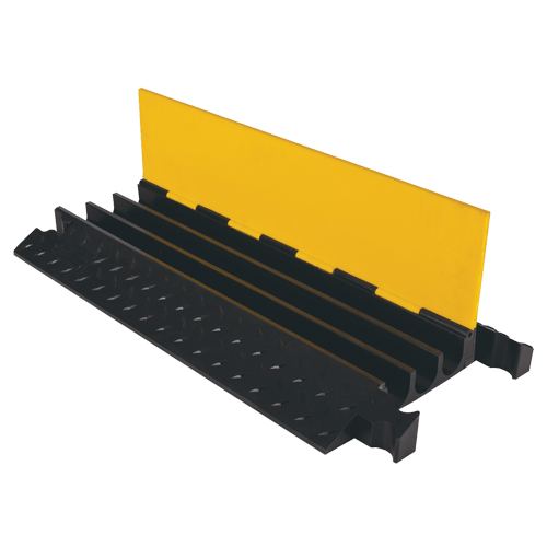 Protecteur de c&acirc;ble robuste Yellow Jacket, 3 canaux, 36" lo x 18,5" la x 2,875" h Stor-it Systems