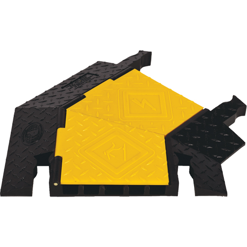 Yellow Jacket&reg; 5-Channel Heavy Duty Cable Protector - Right Turn Stor-it Systems