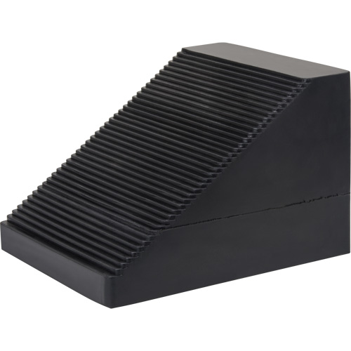 Wheel Chock, 10-5/8" x 8-5/8" x 7", Black Stor-it Systems