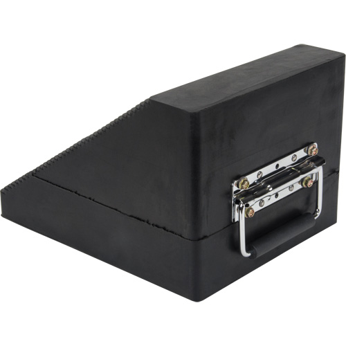 Wheel Chock, 10-5/8" x 8-5/8" x 7", Black Stor-it Systems
