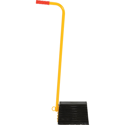 Ergo Handle Wheel Chock, 9-1/4" x 8" x 6", Black Stor-it Systems