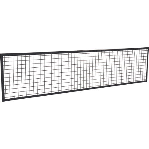 Panneau de cloison en treillis m&eacute;tallique, 2' h x 8' la Stor-it Systems