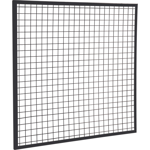 Wire Mesh Partition Panel, 4' H x 4' W Stor-it Systems