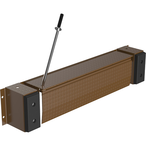 Mechanical Edge-O-Dock Leveler, 93" W, 66" Deck Width, 29" Span Stor-it Systems