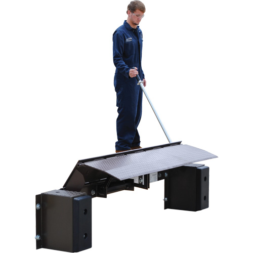 Mechanical Edge-O-Dock Leveler, 99" W, 72" Deck Width, 29" Span Stor-it Systems