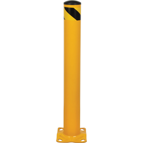 Butoir, Acier, 36" h x 4-1/2" la, Jaune Stor-it Systems