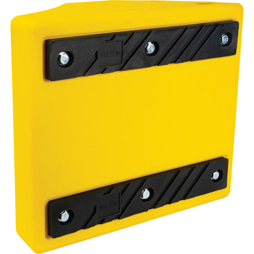 Heavy-Duty Wheel Chocks, Urethane, Yellow, 15-1/2" W x 17-7/10" D x 10" H Stor-it Systems