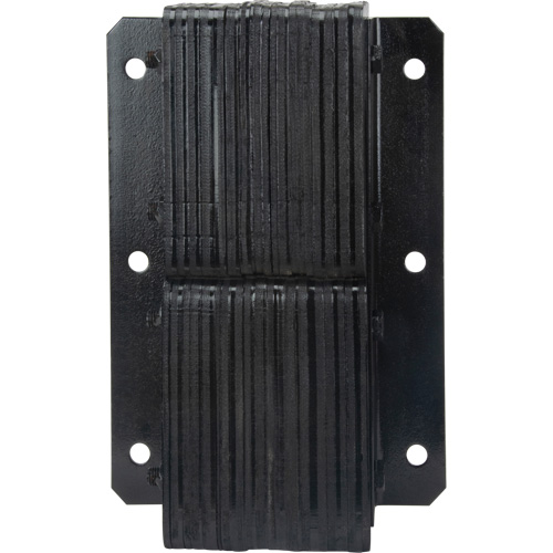 Laminated Dock Bumpers, Vertical, Rubber, 11" W x 4" D x 20" H Stor-it Systems