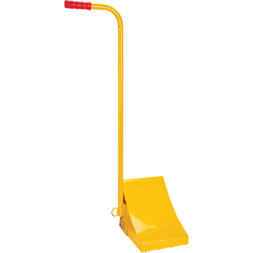 Ice Chock with Ergonomic Handle, Steel, Yellow, 8-1/16" W x 10-5/8" D x 8-13/16" H Stor-it Systems