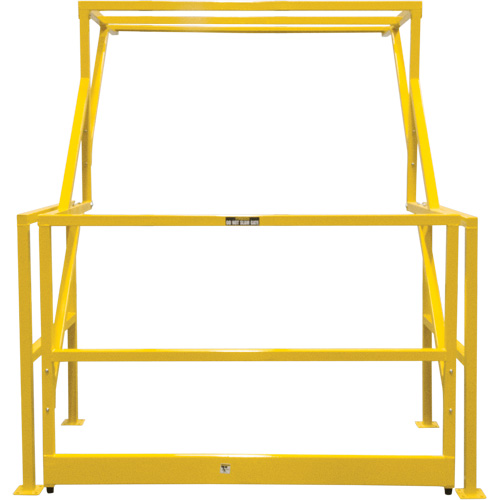 Barri&egrave;re de s&eacute;curit&eacute; pour mezzanine, 70" lo x 77" ha, 78" &eacute;lev&eacute;e, Jaune Stor-it Systems