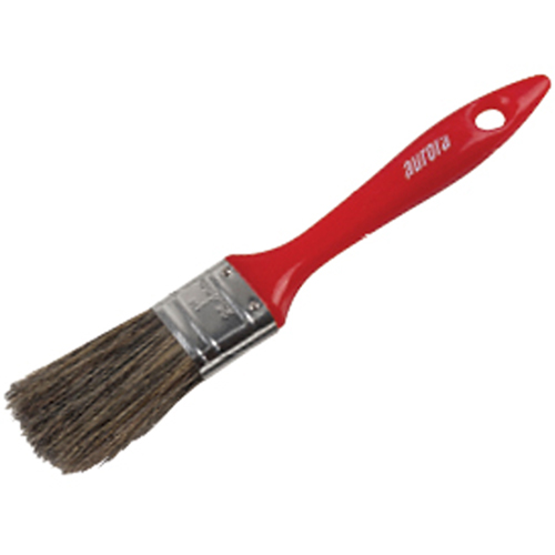 AP300 Series Paint Brush, Natural Bristles, Plastic Handle, 1" Width Stor-it Systems