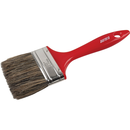 AP300 Series Paint Brush, Natural Bristles, Plastic Handle, 3" Width Stor-it Systems