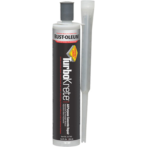 TurboKrete&reg; All-Purpose Epoxy Repair, Cartridge/Tube, Grey Stor-it Systems
