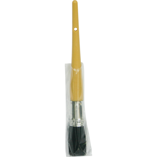 Pinceau en soies ovales, Soies, Manche Plastique, Largeur de 21/32" Stor-it Systems