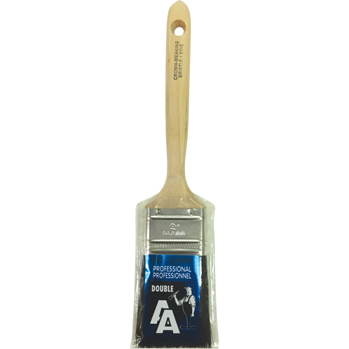 Pinceau &agrave; soies droites, Soies, Manche Bois, Largeur de 2" Stor-it Systems