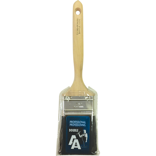 Straight Sash Paint Brush, Bristle, Wood Handle, 2-1/2" Width Stor-it Systems