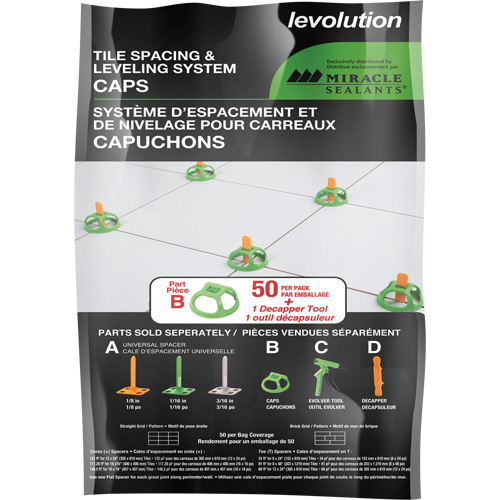 Miracle Sealants&reg; Levolution Universal Caps Stor-it Systems