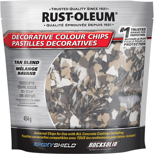 Pastilles de couleur d&eacute;coratives, 474 g, Sac, M&eacute;lange havane Stor-it Systems